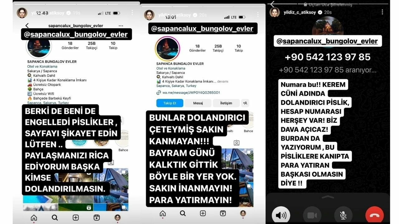 Var olmayan tatil köyüne gittiler: Ünlü çift, Berk Oktay ile Yıldız Çağrı Atiksoy bayram günü feci şekilde dolandırıldı!