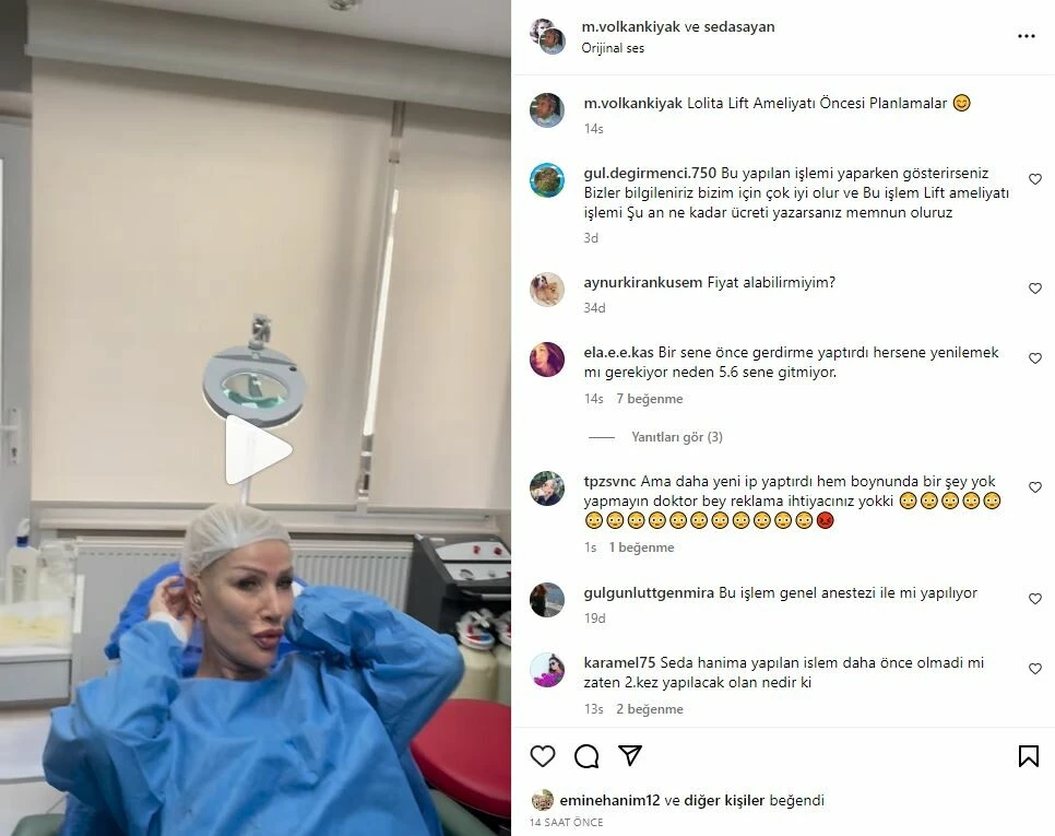 Seda Sayan bayram seyran dinlemedi yine operasyona girdi! ‘Lolita olacağım’