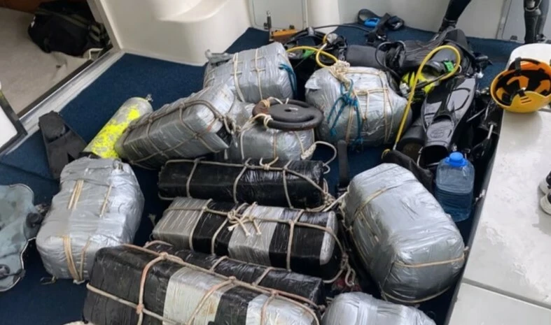 Brezilya'dan Türkiye'ye gelen gemide 117 kilogram kokain bulundu