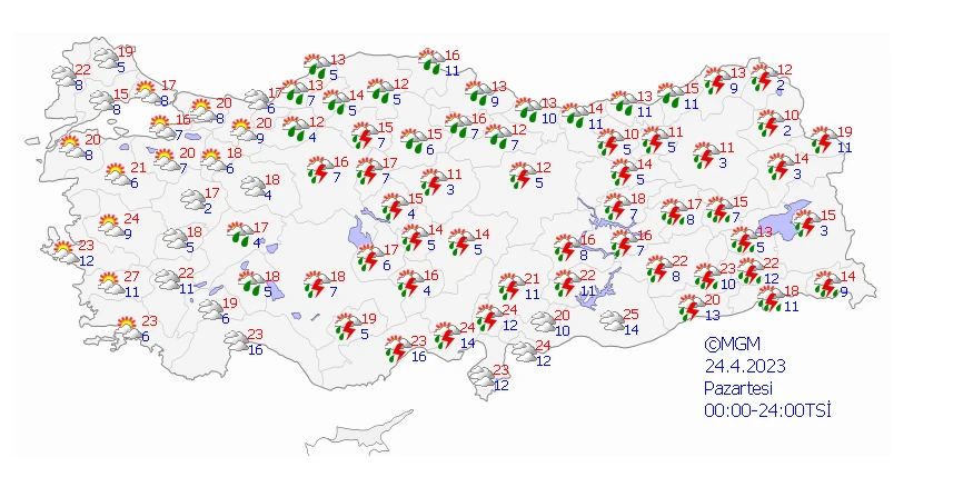 Sağanak ve fırtınaya dikkat! Uzmanlar bölge bölge uyardı: Çok kuvvetli olacak…