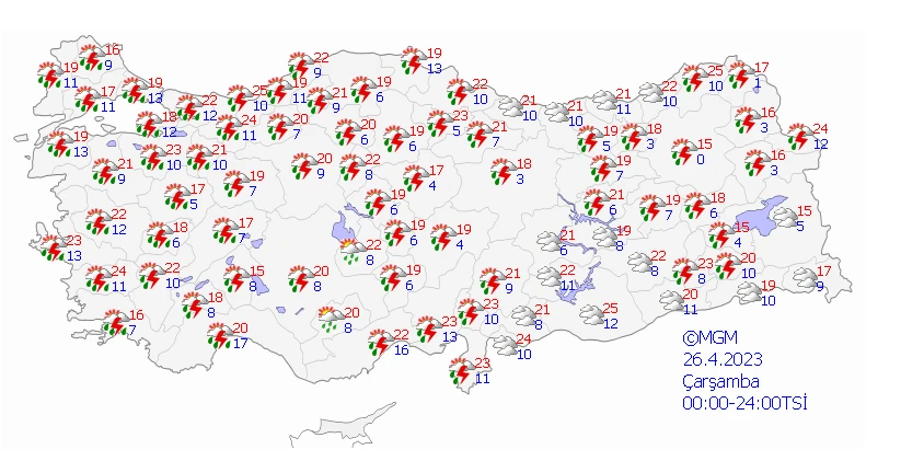 Sağanak ve fırtınaya dikkat! Uzmanlar bölge bölge uyardı: Çok kuvvetli olacak…