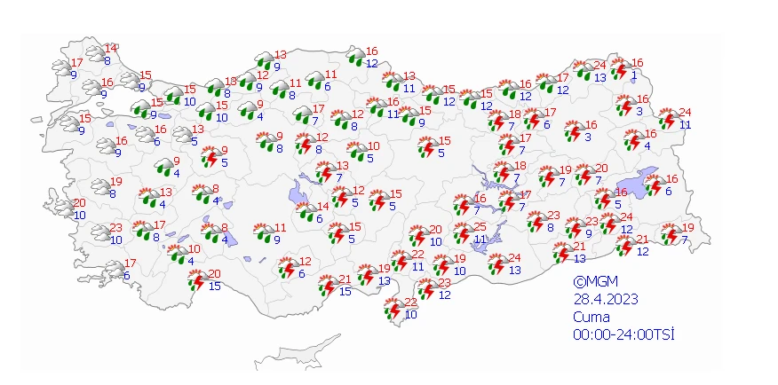 Sağanak ve fırtınaya dikkat! Uzmanlar bölge bölge uyardı: Çok kuvvetli olacak…