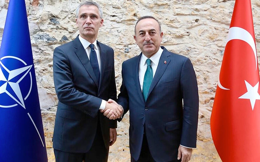 Dışişleri Bakanı Çavuşoğlu, Stoltenberg ile görüştü