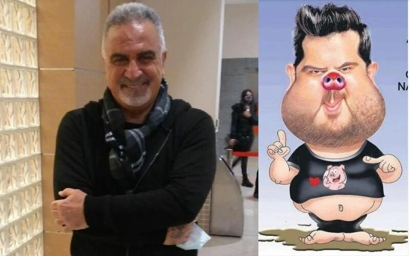 Eser Yenenler o çirkin karikatürü affetmedi! Tazminat almaya hak kazandı