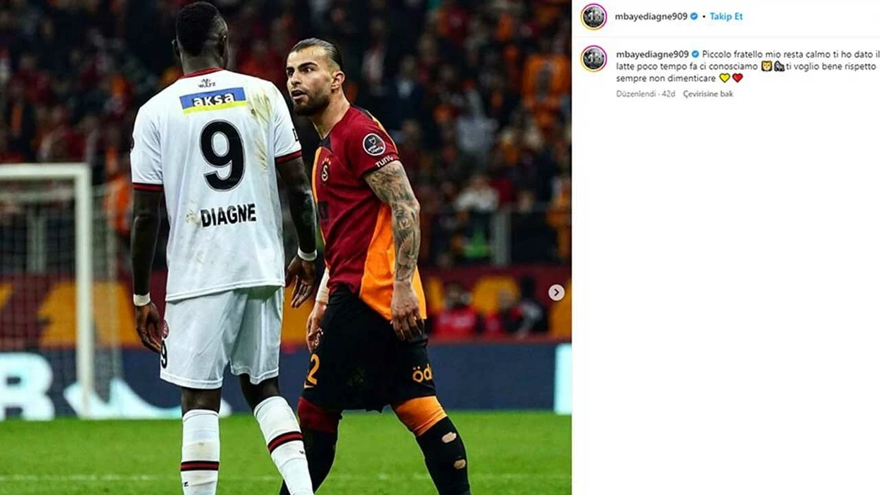 Mbaye Diagne yaptı yine yapacağını: Abdülkerim Bardakcı'ya gönderme!