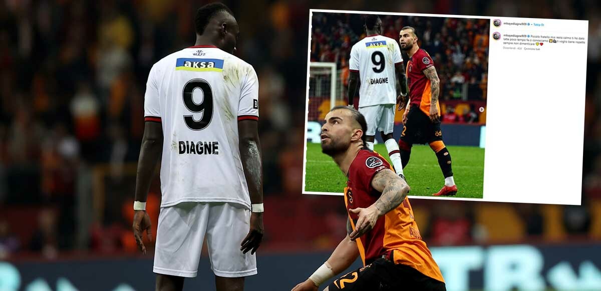 Mbaye Diagne yaptı yine yapacağını: Abdülkerim Bardakcı&#039;ya gönderme!