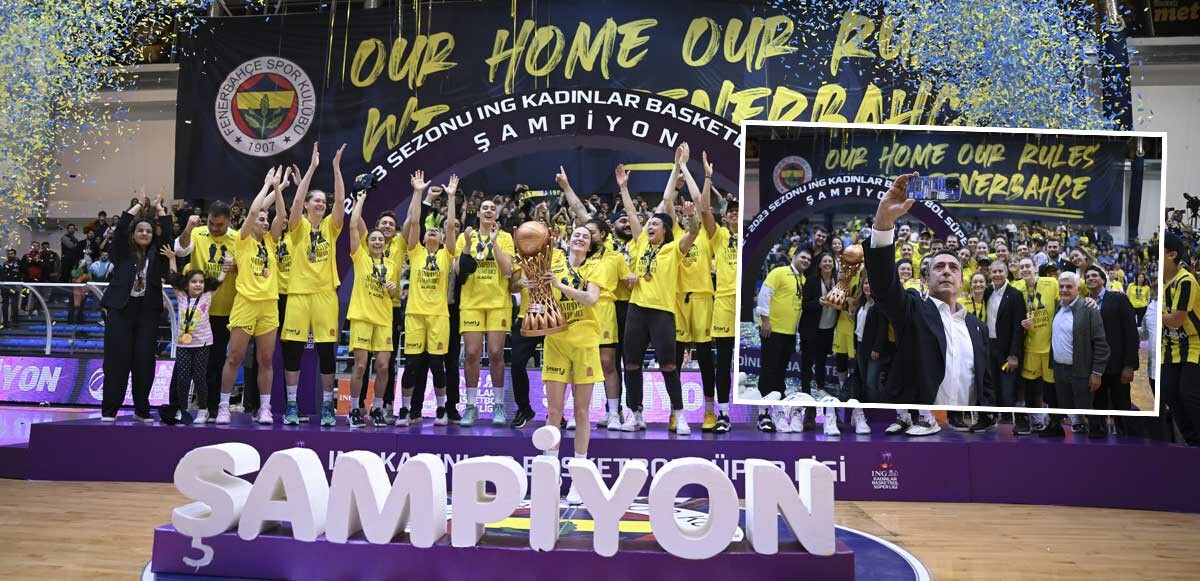 ING Kadınlar Basketbol Süper Ligi&#039;nde şampiyon Fenerbahçe