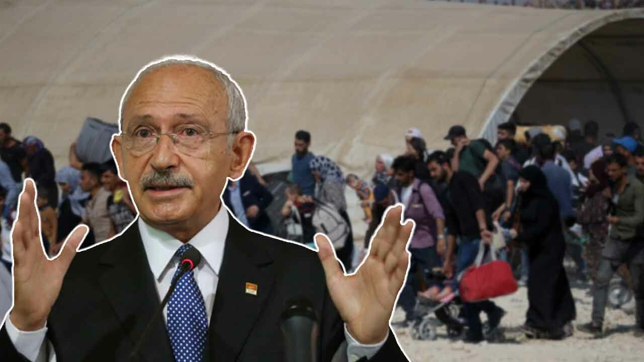 Kılıçdaroğlu mültecileri göndermek için süre açıkladı