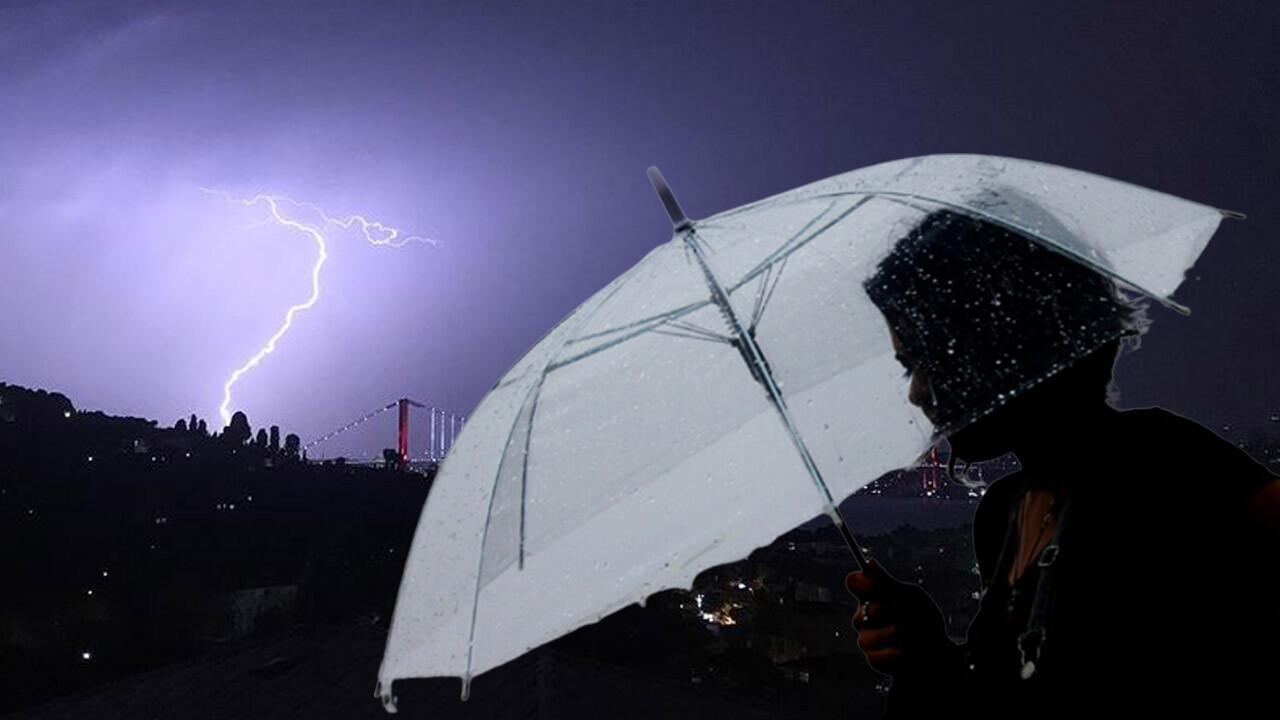 Aniden bastıracak aman dikkat! Dolu ve sağanak alarmı verildi, Meteoroloji uyarılarını sıraladı