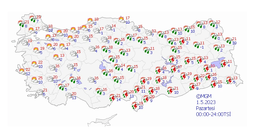 Sağanak yurdu teslim aldı, sıcaklıklar düşüşe geçti! Yağışlar kaç gün sürecek?