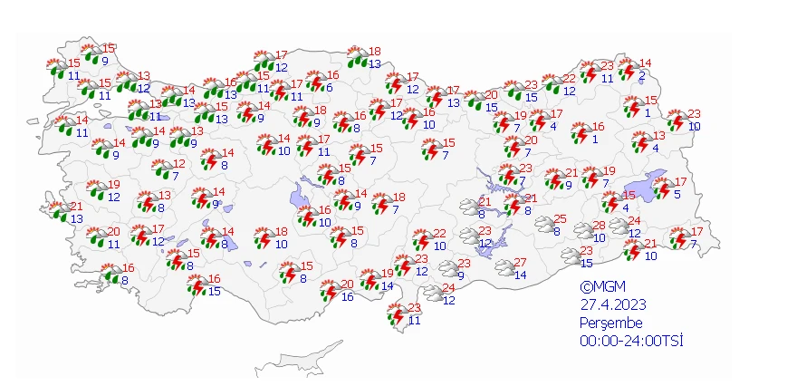 Sağanak yurdu teslim aldı, sıcaklıklar düşüşe geçti! Yağışlar kaç gün sürecek?