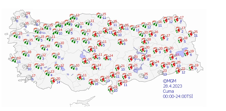 Sağanak yurdu teslim aldı, sıcaklıklar düşüşe geçti! Yağışlar kaç gün sürecek?