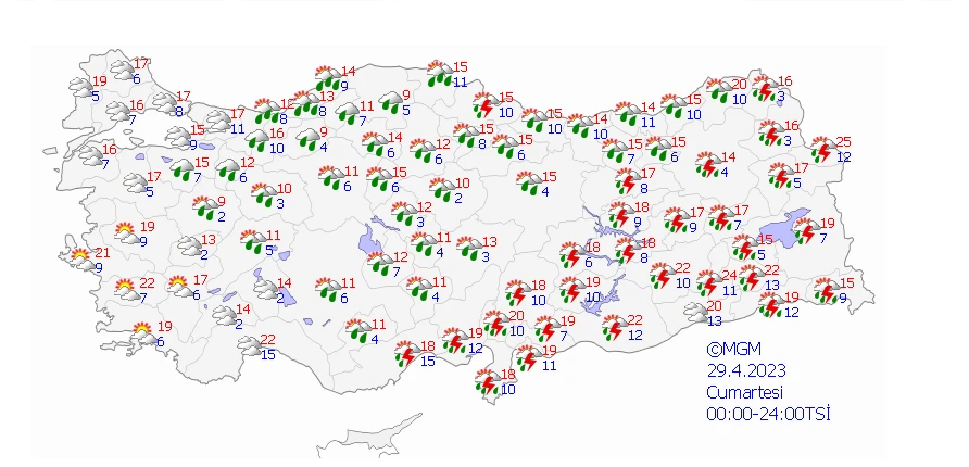 Sağanak yurdu teslim aldı, sıcaklıklar düşüşe geçti! Yağışlar kaç gün sürecek?