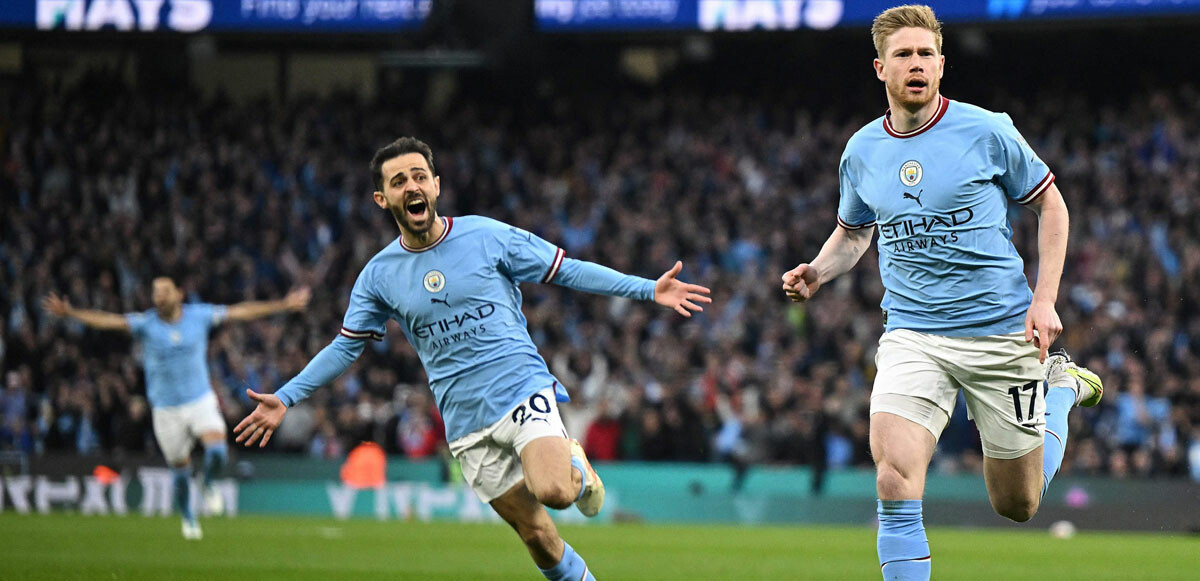 Manchester City, Arsenal&#039;i yıktı, zirve yarışı alev aldı!