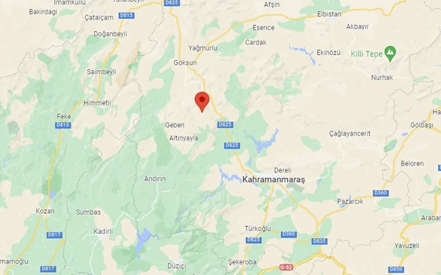 Kahramanmaraş 3.2 ile sallandı