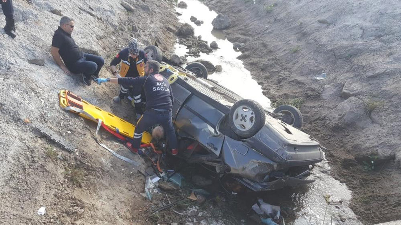 Amasya’da otomobil sulama kanalına uçtu: Anne ve oğlu öldü