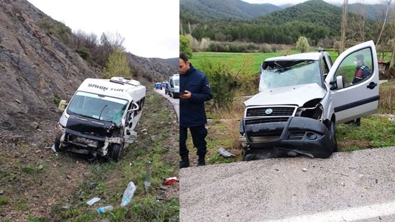 Ankara&#039;da feci kaza... İşçi servisi ile ticari araç çapıştı! Ölü ve yaralılar var