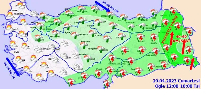 Son dakika! Meteoroloji sarı kodla il il uyardı: Kuvvetli geliyor, dikkatli olun