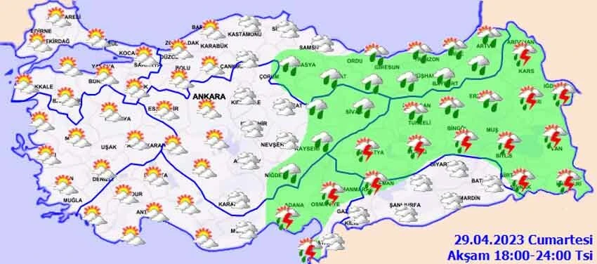 Son dakika! Meteoroloji sarı kodla il il uyardı: Kuvvetli geliyor, dikkatli olun