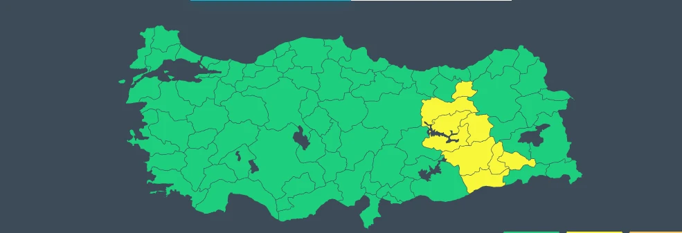 Meteoroloji'den 9 ile sarı kodlu uyarı: Sağanak ve kar geliyor! (30 Nisan hava durumu)