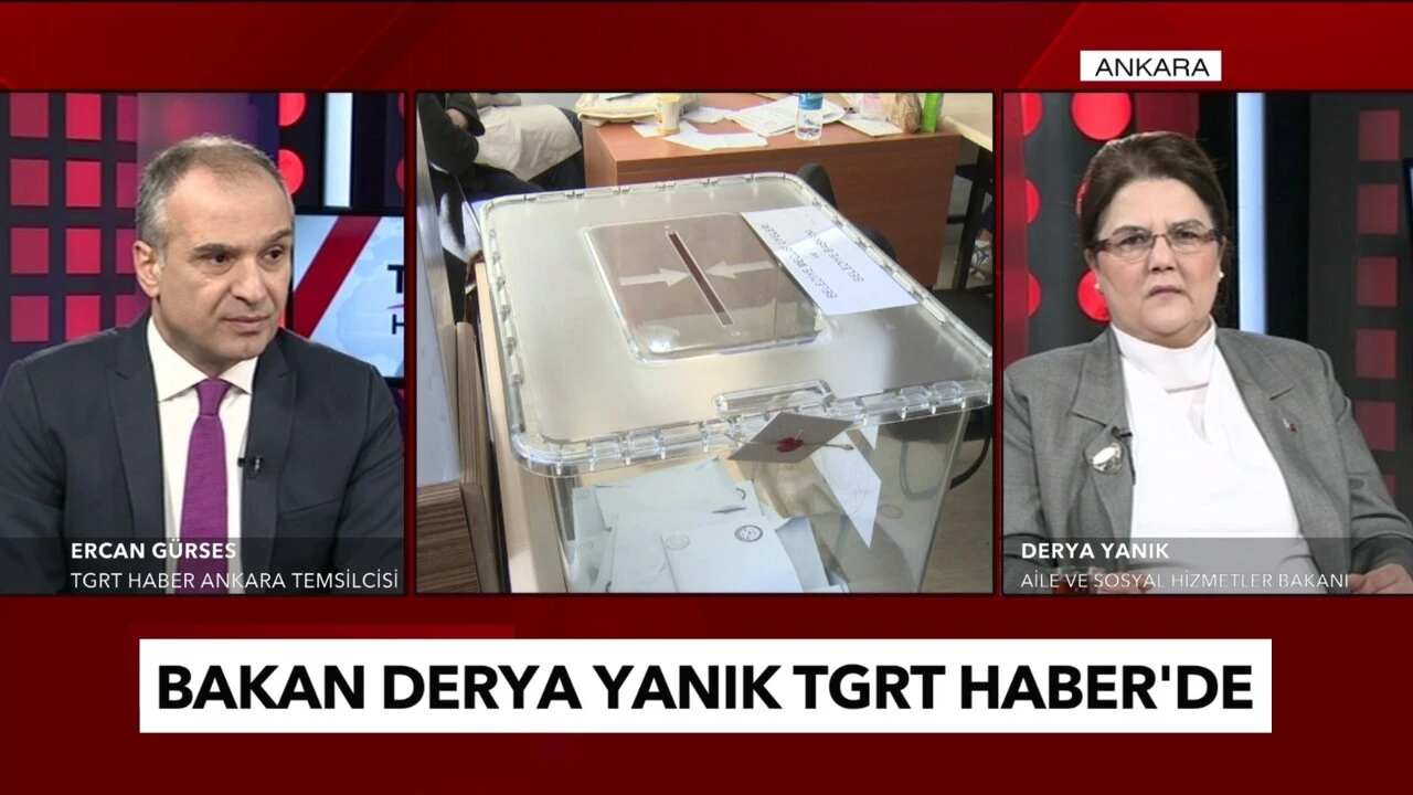 Son dakika! Ev hanımlarının emekliliği nasıl olacak? Bakan Yanık TGRT Haber'de açıkladı
