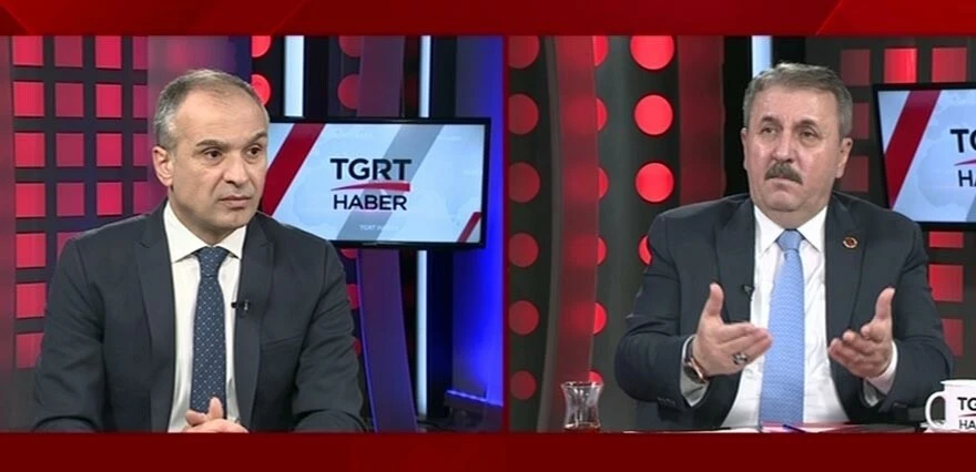 BBP lideri Mustafa Destici TGRT Haber’de partisinin oy oranını açıkladı! Kılıçdaroğlu'na sert sözlerle yüklendi: HDP ile pazarlık yaptılar