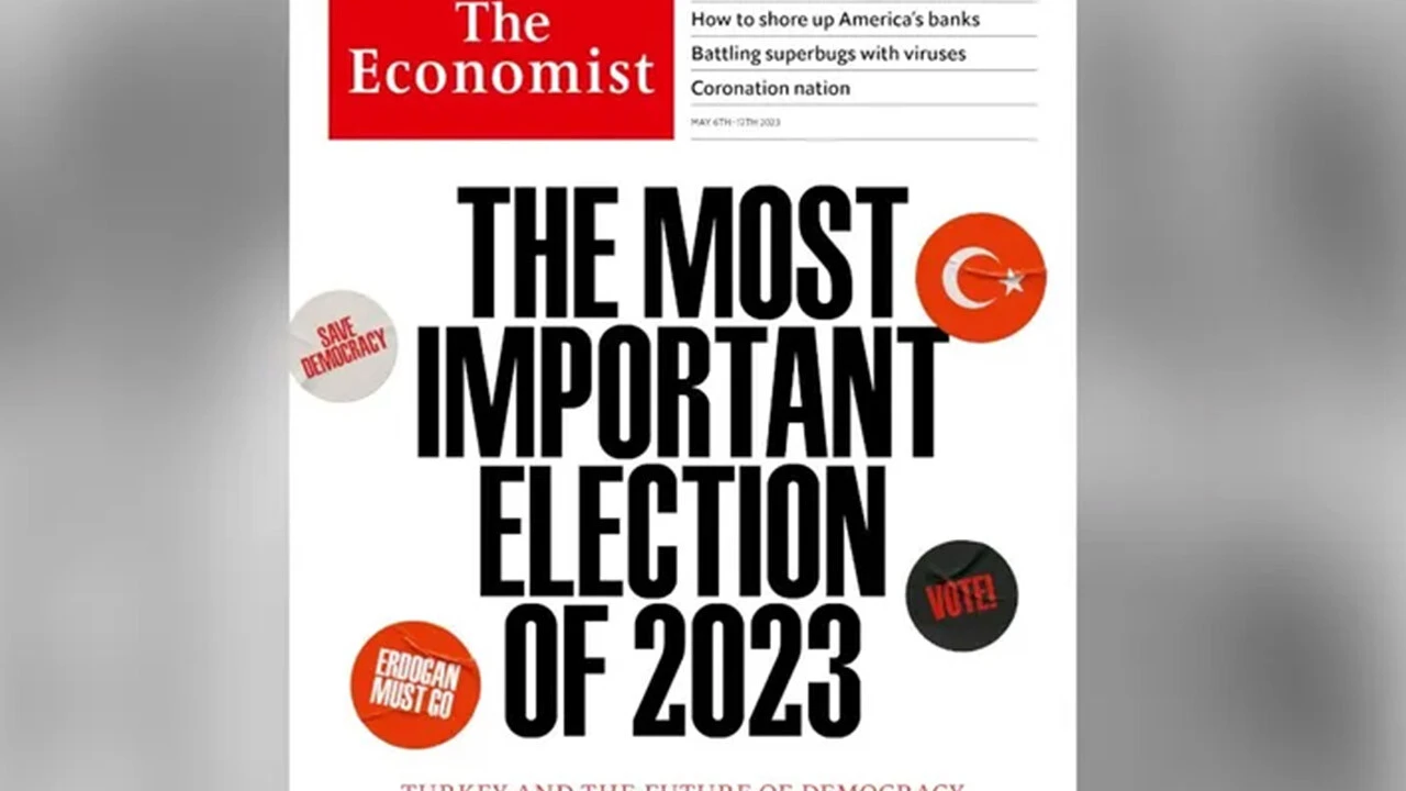 The Economist'in 'Erdoğan' kapağına AK Parti’den sert tepki