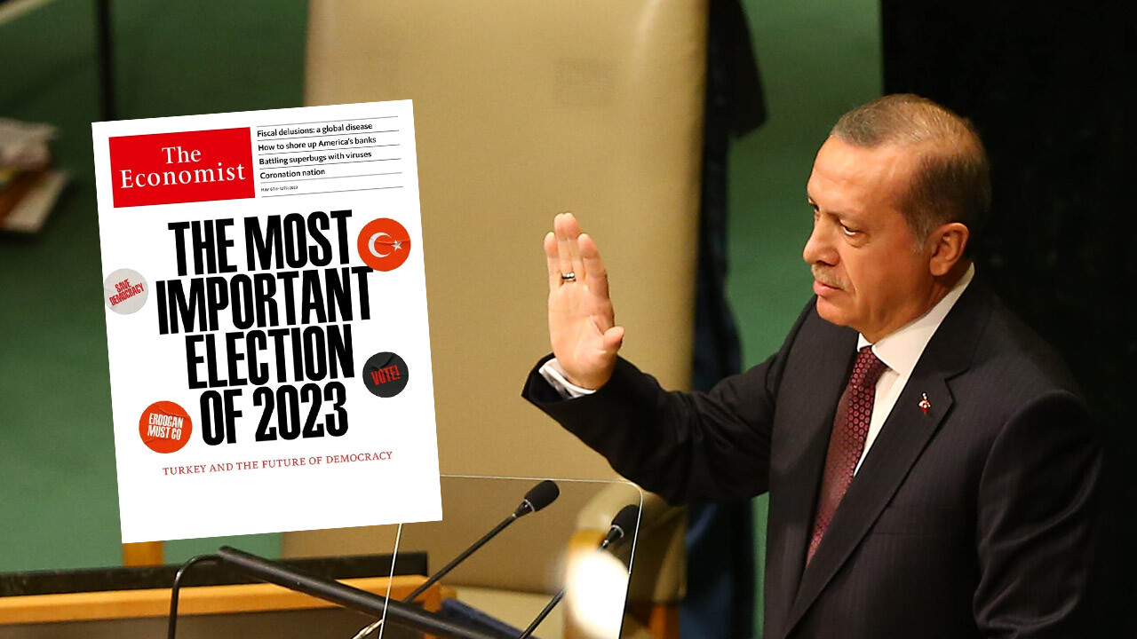 Cumhurbaşkanı Erdoğan’dan ‘terörle mücadele’ vurgusuyla The Economist’in kapağına tepki!