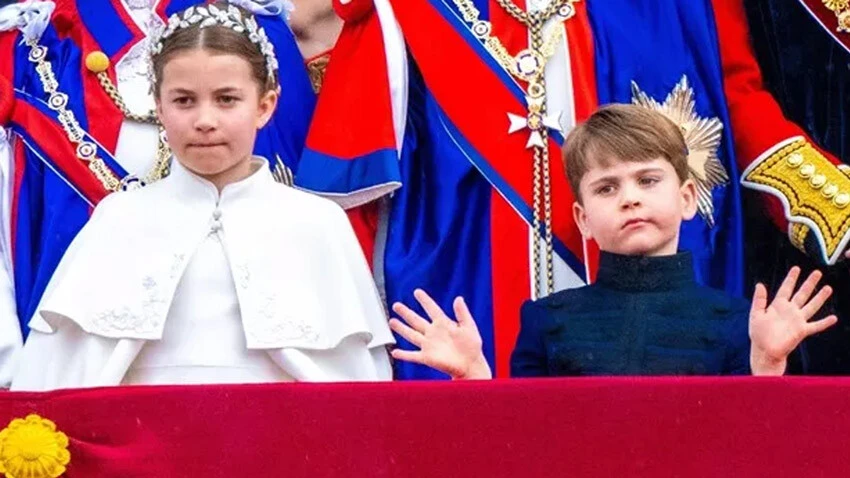 Küçük prensin hareketleri törene damga vurdu: Kimse ne yaptığını anlayamadı