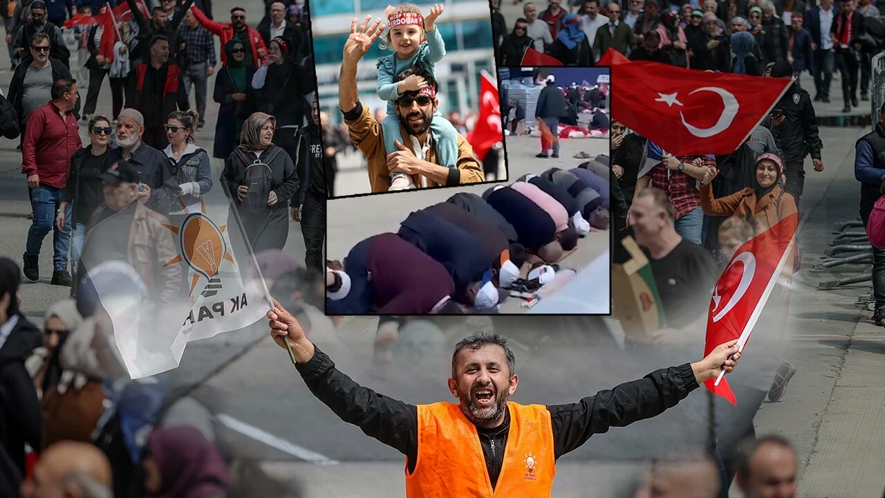 'Büyük İstanbul Mitingi'nden çok konuşulacak görüntüler! Binlerce insan akın ediyor