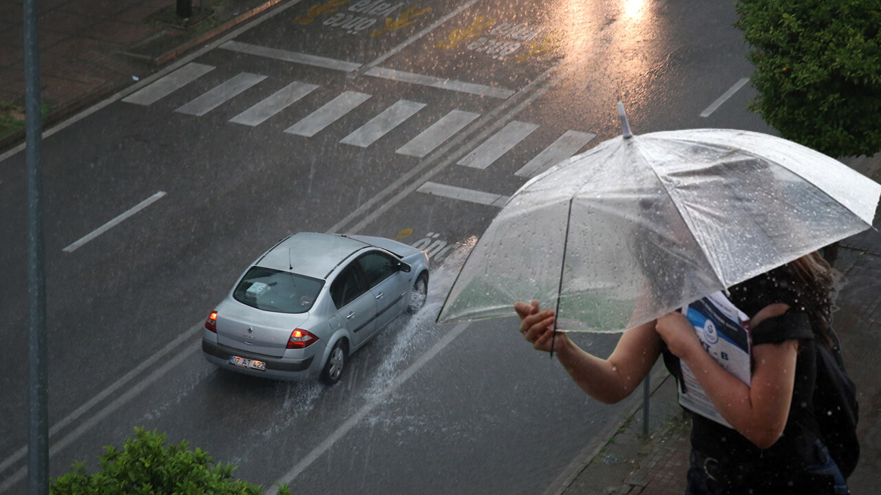 Kuvvetli sağanak için Meteoroloji gün vererek uyardı!