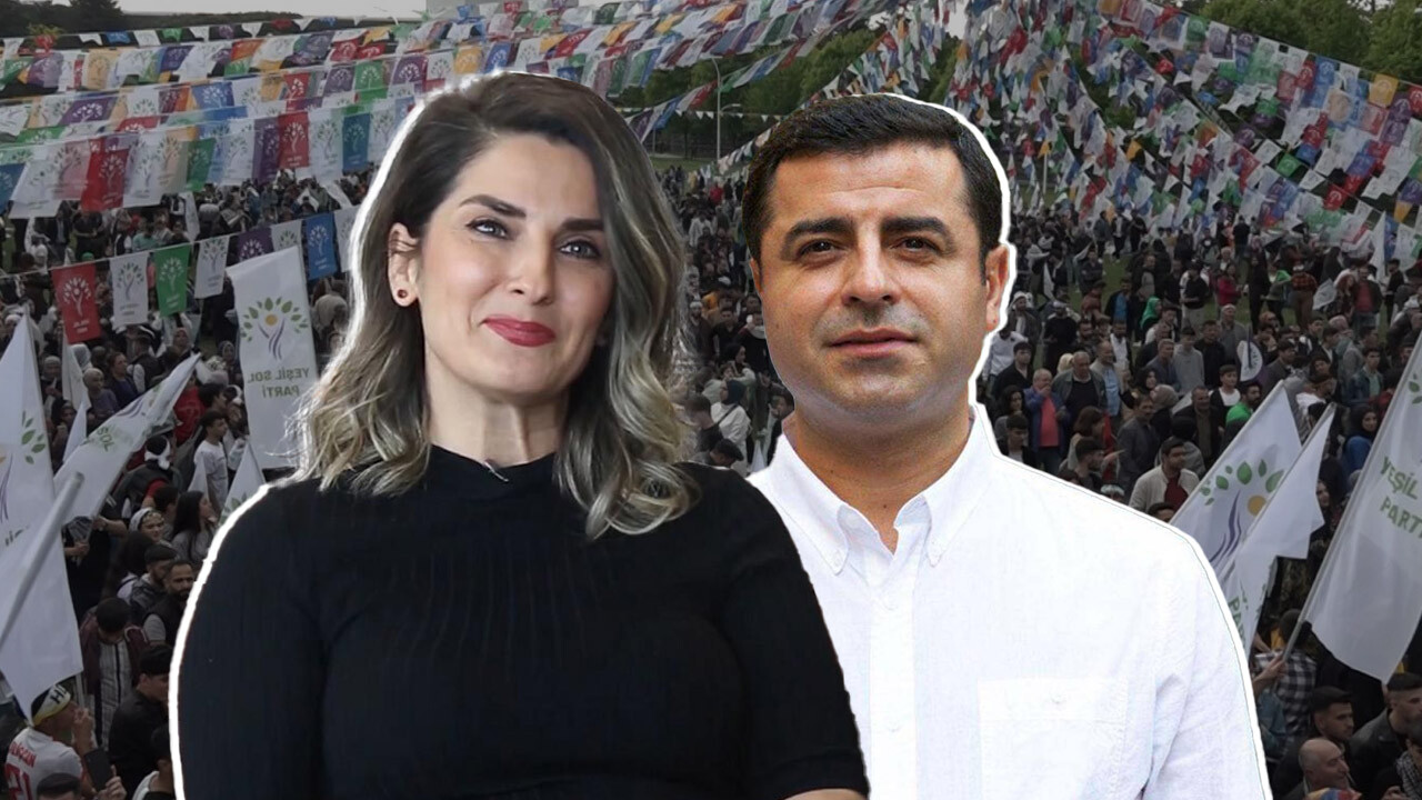 Mitingde Demirtaş&#039;ın ses kaydı dinletildi: 1 oy Yeşil Sol Parti&#039;ye, 1 oy Kemal Kılıçdaroğlu&#039;na