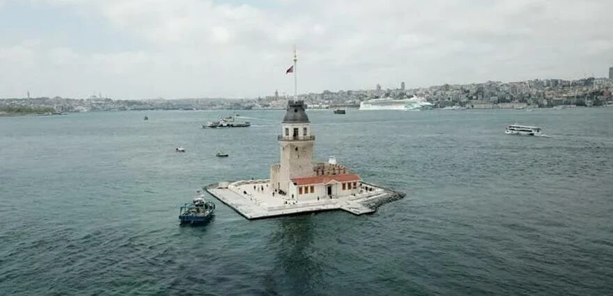 Restorasyon tamamlandı! Kız Kulesi açılış için gün sayıyor! İşte son hali...