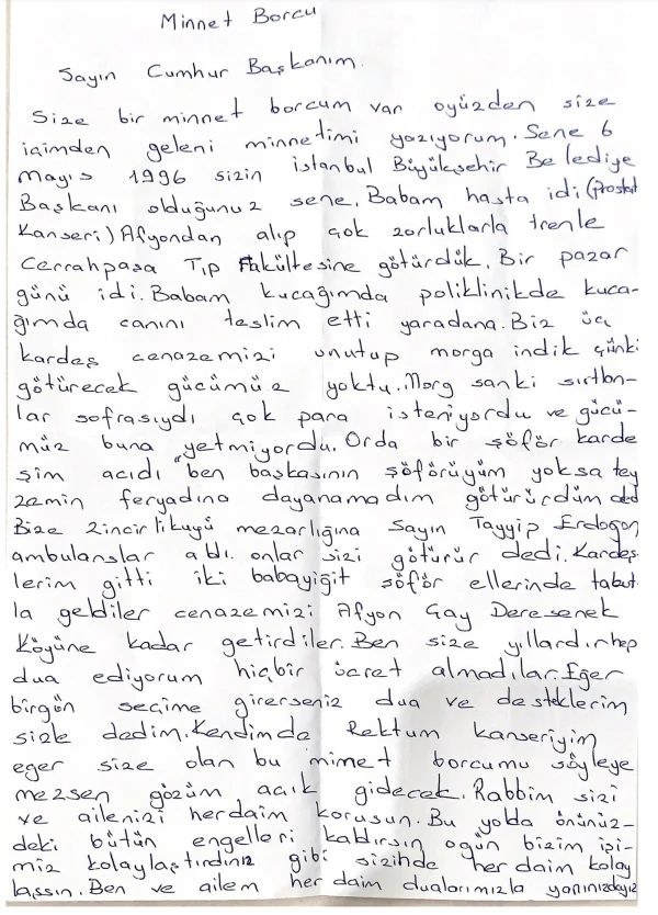 Cumhurbaşkanı Erdoğan'a duygulandıran mektup: AK Partili Hamza Dağ ağlayarak okudu