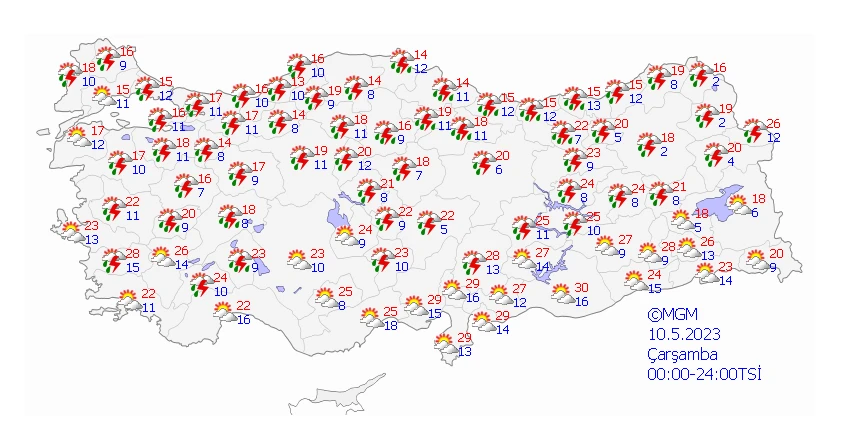Yaz geliyor sanmayın, yağışlara devam! Meteoroloji özellikle uyardı…