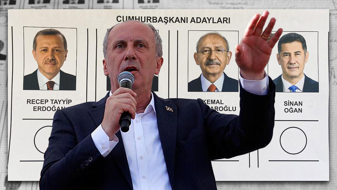 İttifaksız cumhurbaşkanı adayı Muharrem İnce dış basında!