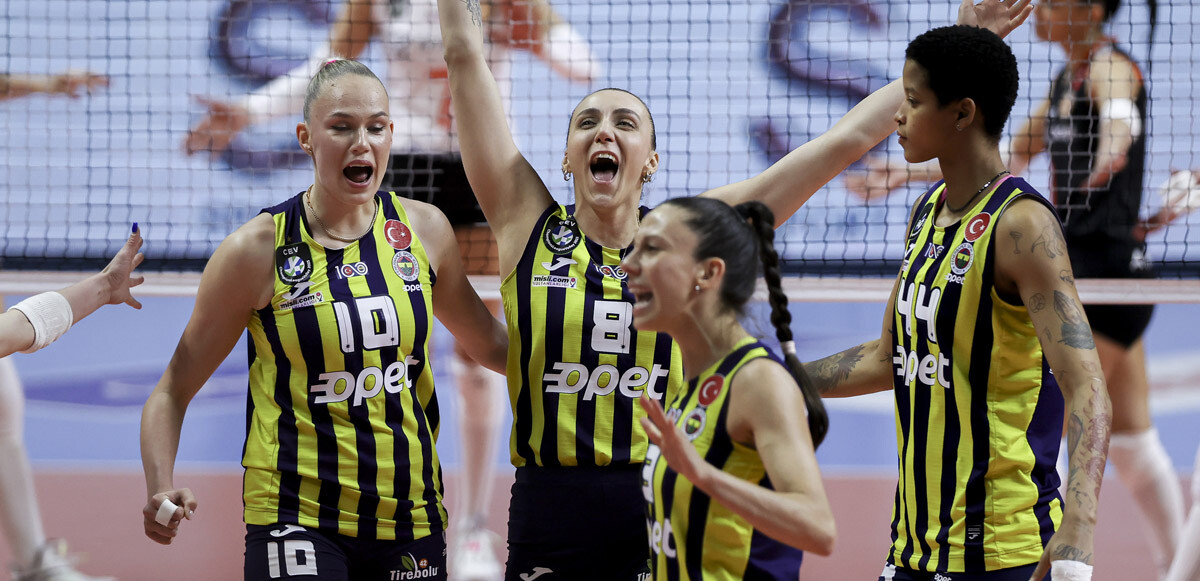 Kadınlar voleybolda şampiyon Fenerbahçe Opet!