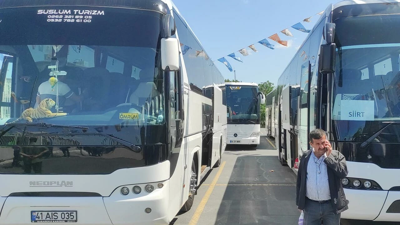 İstanbul dışında oy kullanacaklara ücretsiz otobüs hizmeti!