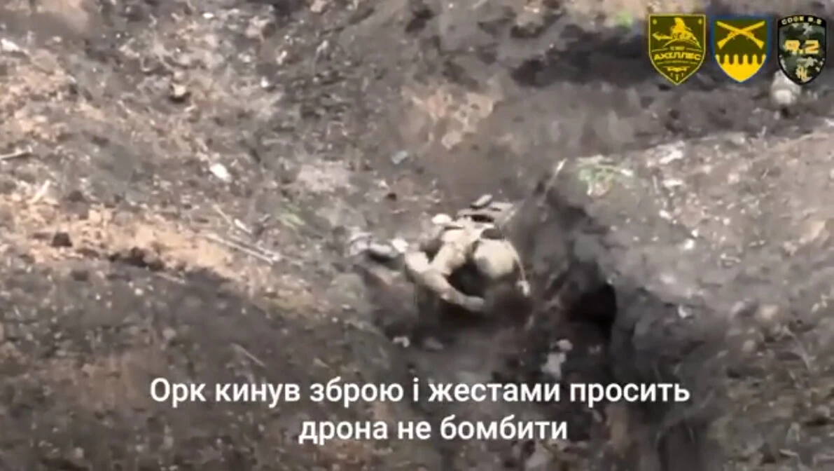 Drone'u fark eden Rus askerinin korku dolu anları Ukraynalılar talimatları böyle gönderdi