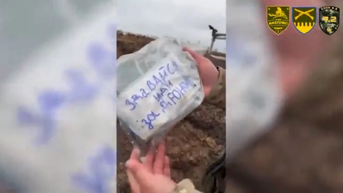 Drone'u fark eden Rus askerinin korku dolu anları Ukraynalılar talimatları böyle gönderdi