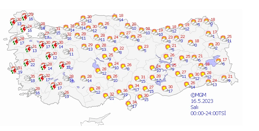 14 Mayıs seçim gününde hava nasıl olacak? Meteoroloji son raporunu paylaştı…