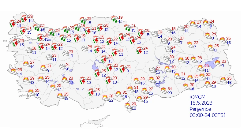 14 Mayıs seçim gününde hava nasıl olacak? Meteoroloji son raporunu paylaştı…