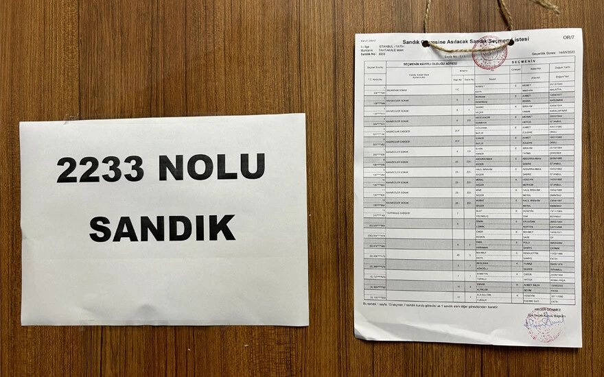 İstanbul'un en sakin sandığı! Sadece 13 seçmen için sandık kuruldu