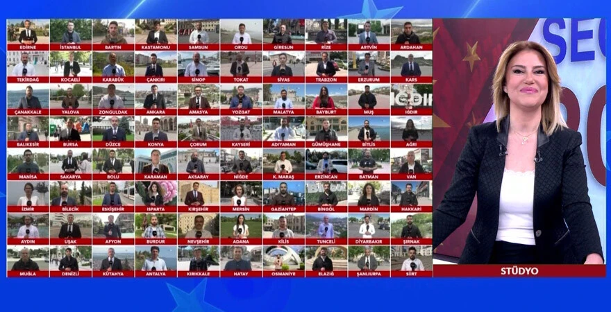 Seçimin nabzı TGRT Haber'de atıyor! İhlas Haber Ajansı 2 bin 200 personeliyle sahada...