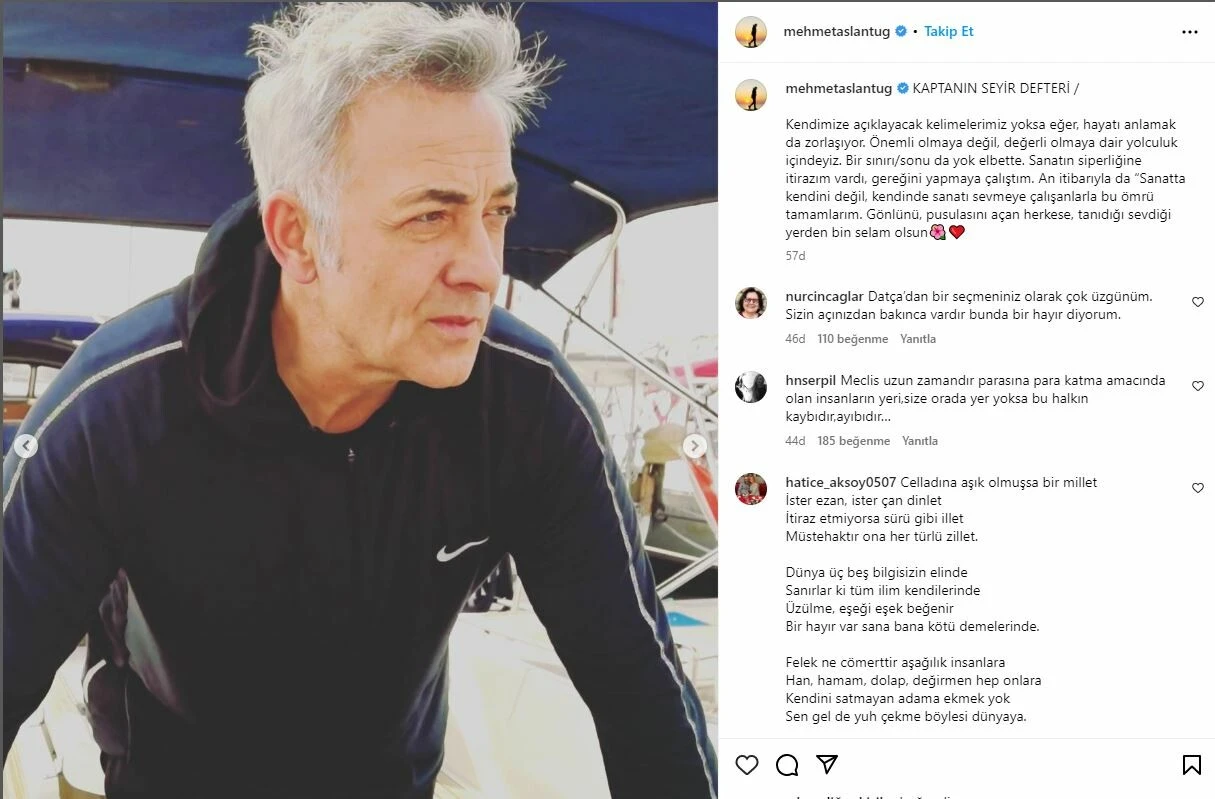 Meclise giremeyen Mehmet Aslantuğ, sessizliğini bozdu: Hayatı anlamak zorlaşıyor!