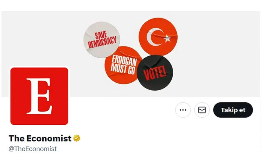 The Economist haritayı görünce geri adım attı The Economist haritayı görünce geri adım attı