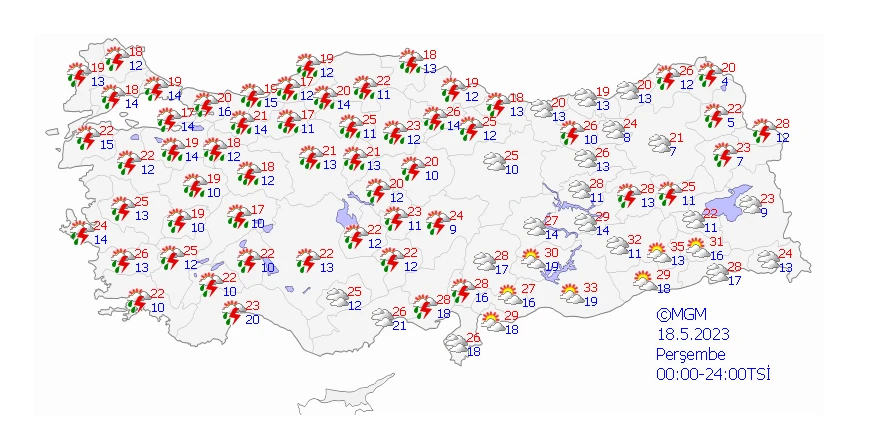 Güneşli havanın ardından sağanak yağışa dikkat! Meteoroloji son raporunda uyarıları sıraladı…