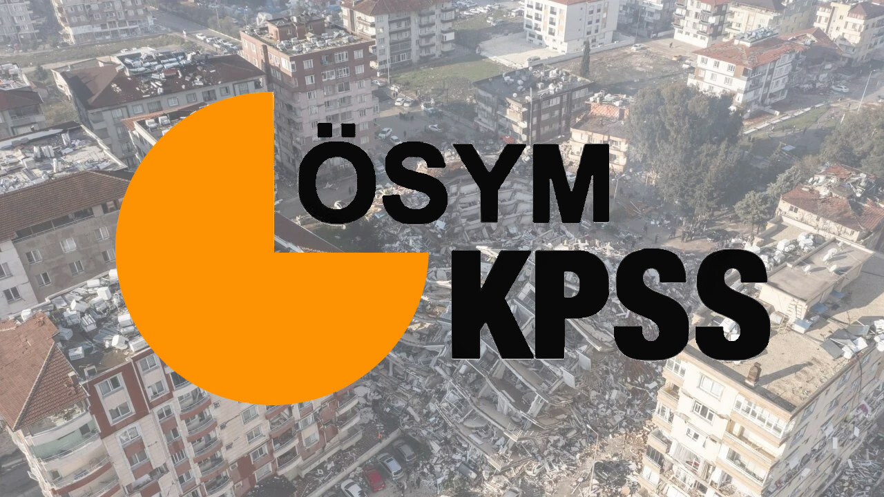 ÖSYM&#039;den deprem bölgesi için KPSS kararı! 