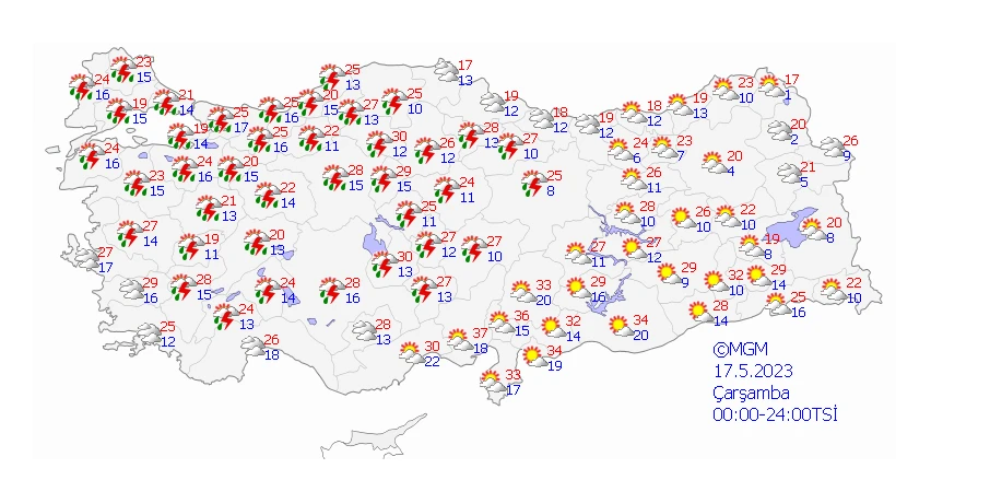 Güneş yerini yağışa bıraktı! Meteoroloji'den İstanbul dahil 17 il için 'sarı kodlu' alarm verildi..