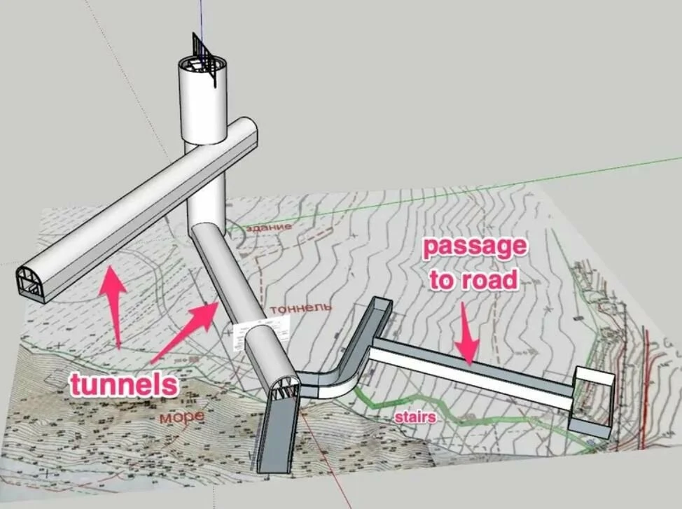 Putin'in Karadeniz'deki lüks konutundaki tüneller gün yüzüne çıktı! İşte detaylar...